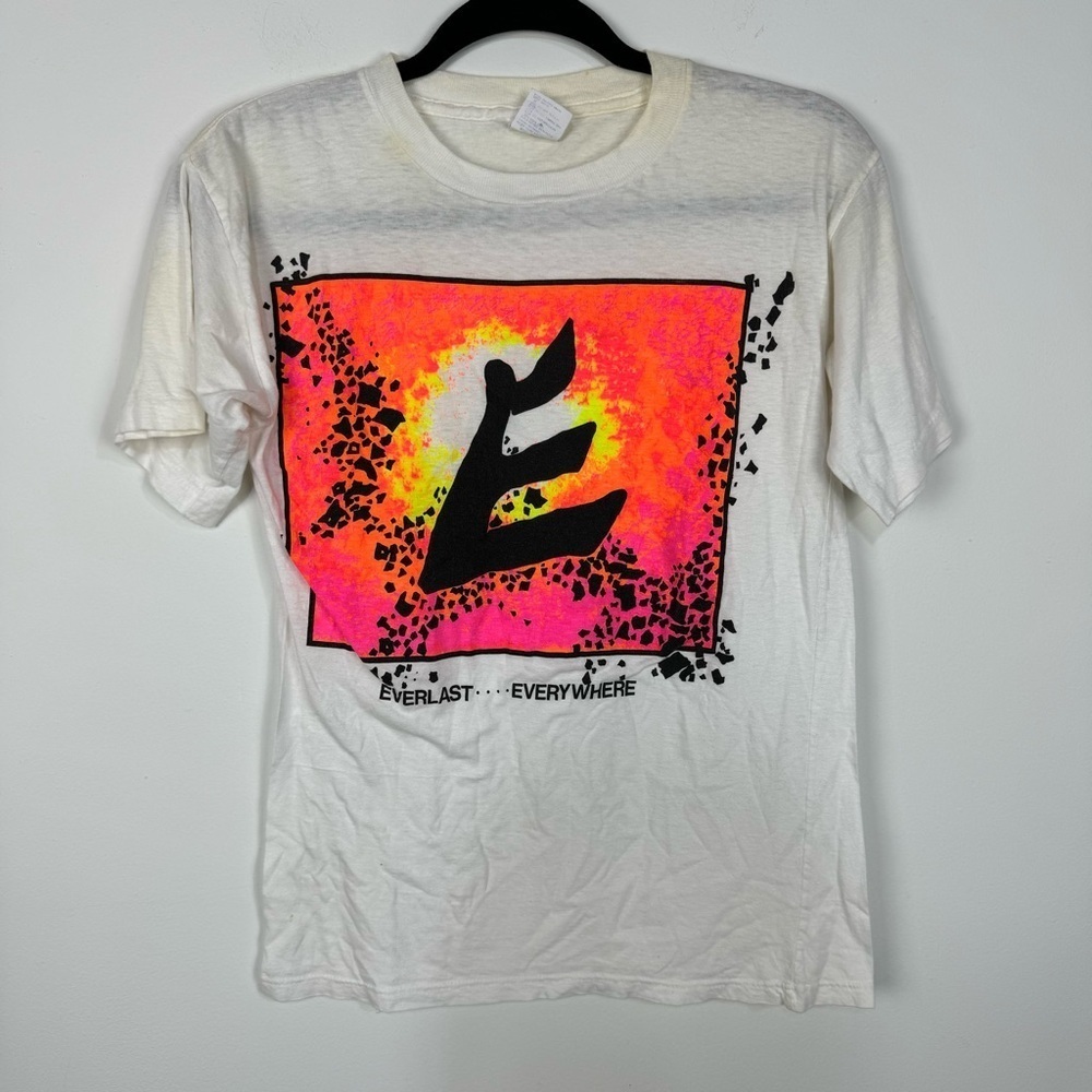 Vintage Single Stitch Retro Everlast Everywhere T-shirt Graphic Tee